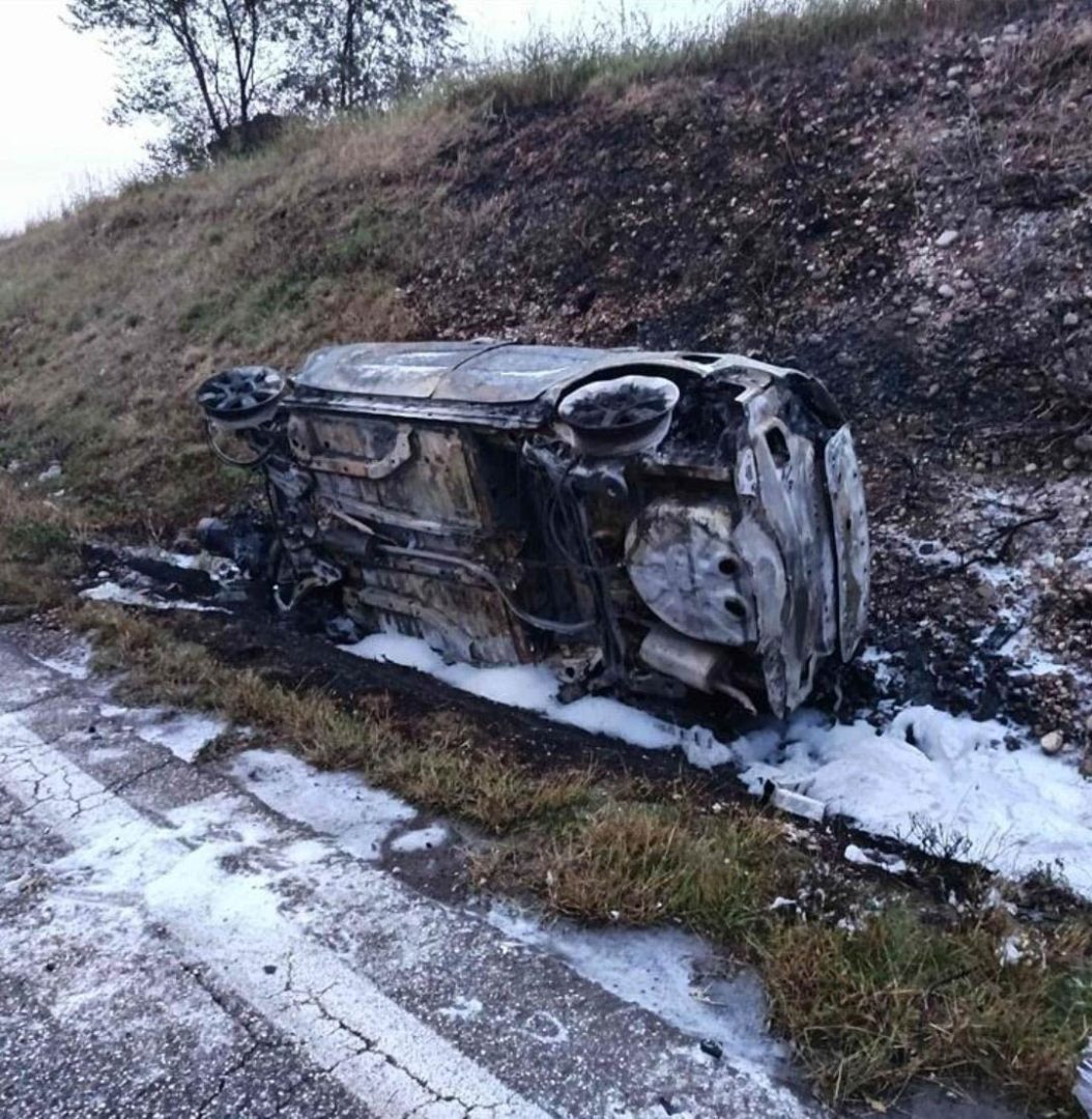 Incidente con incendio tangenziale sud Verona