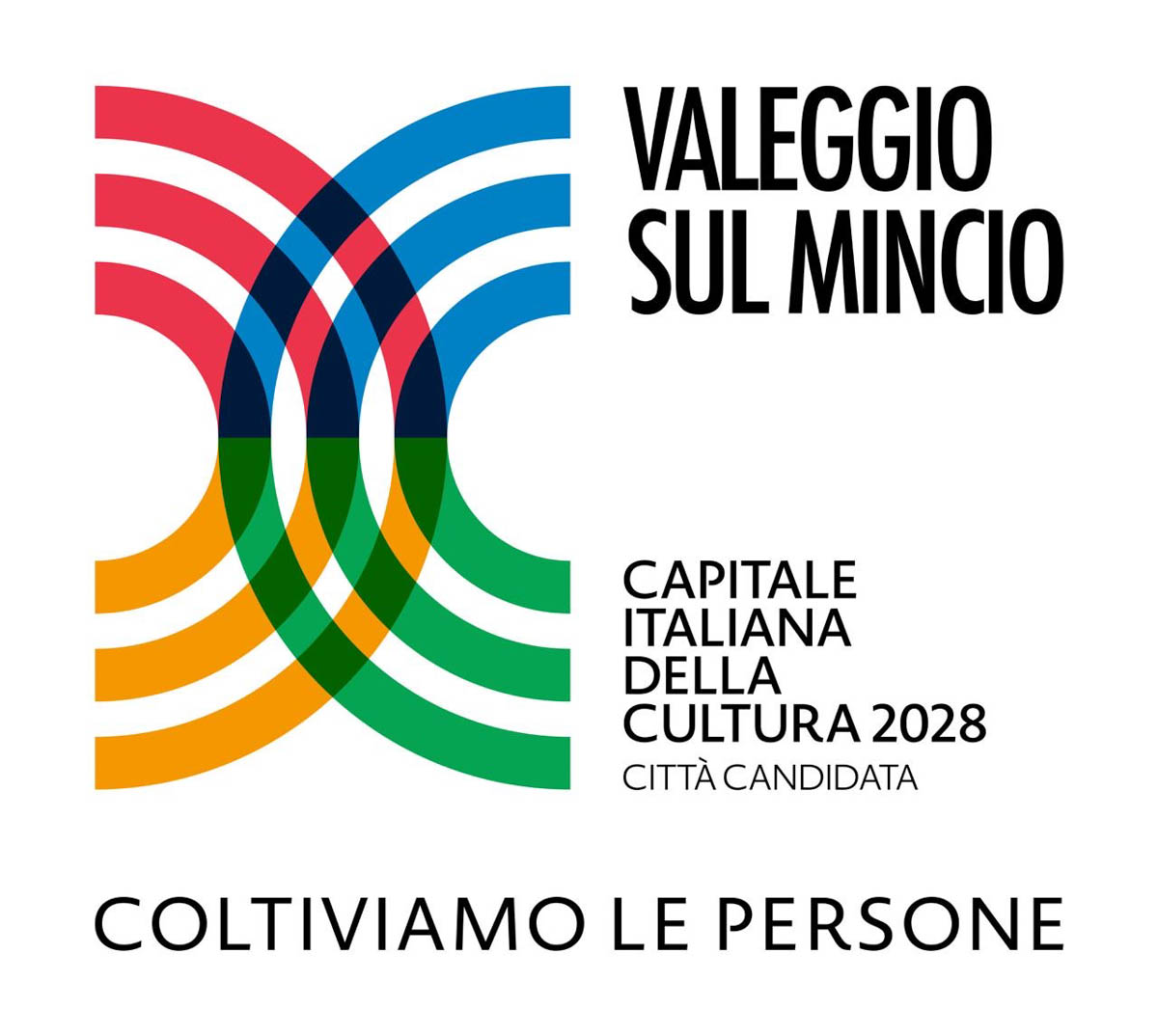 Logo Valeggio candidata a Capitale Italiana della Cultura 2028