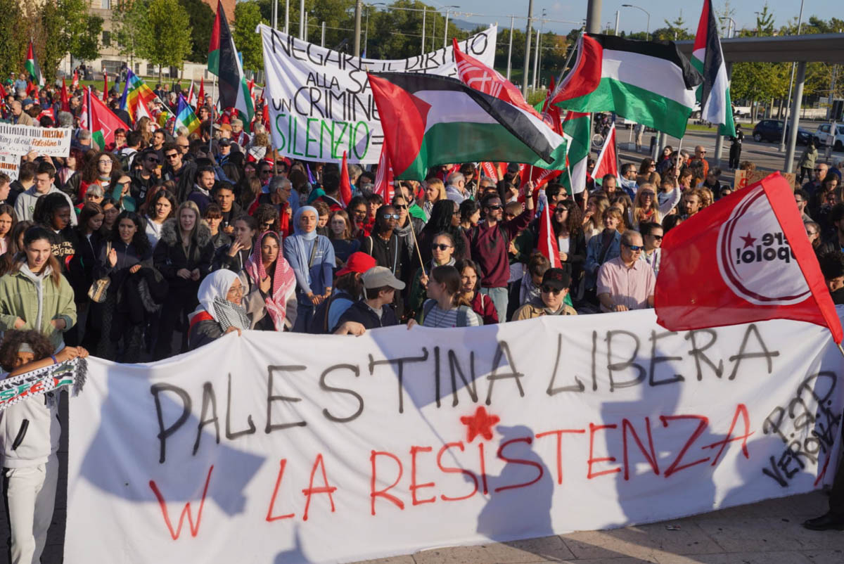 Manifestazione Palestina 03.10.2025 Verona