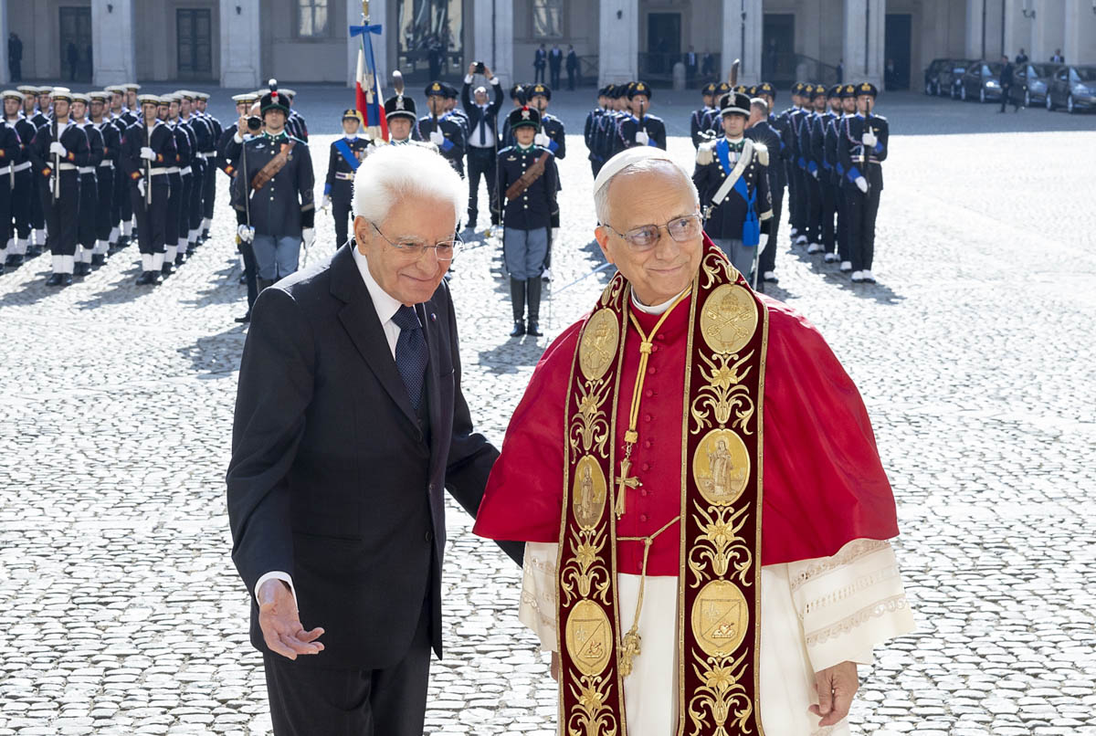 Papa Leone XIV e Mattarella (3)