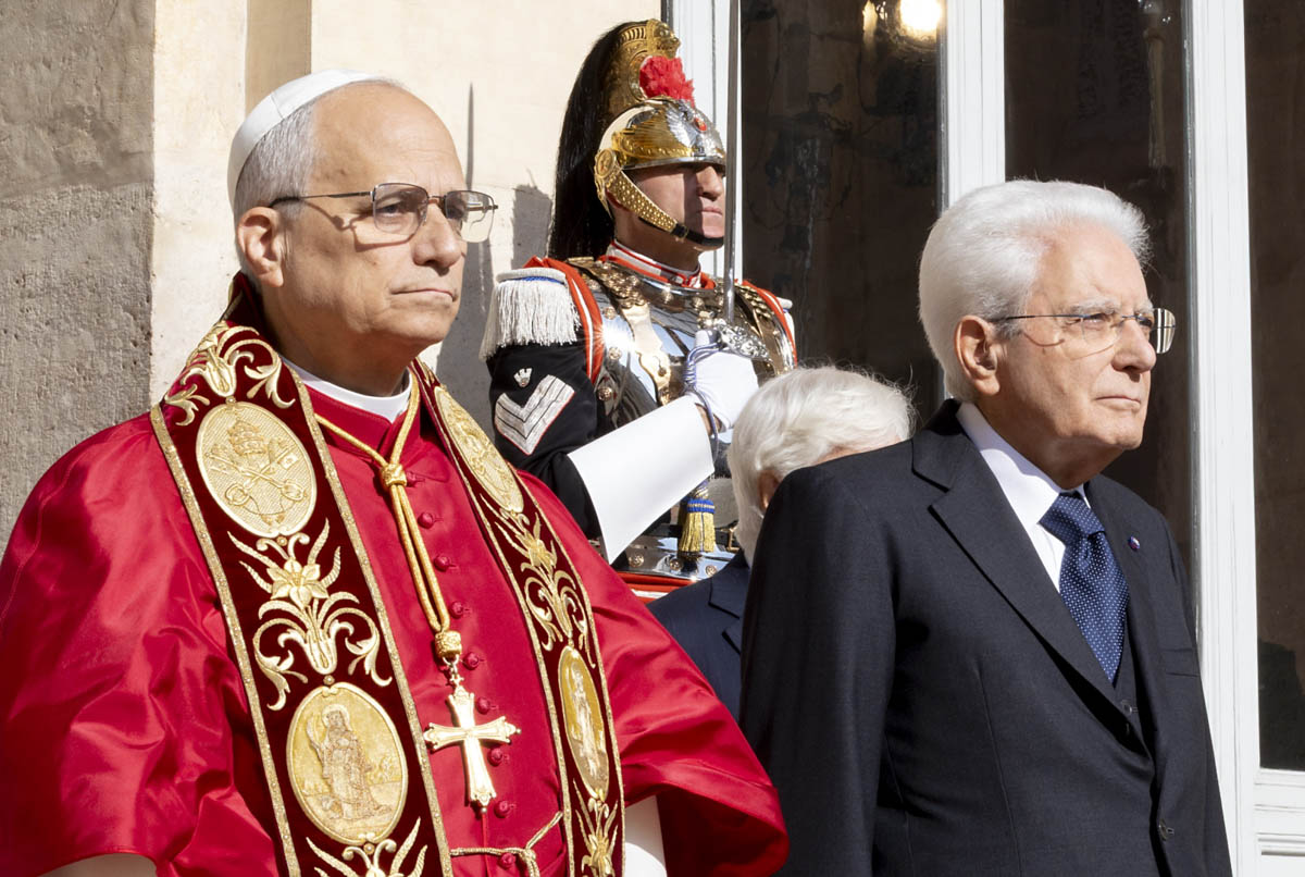Papa Leone XIV e Mattarella (3)