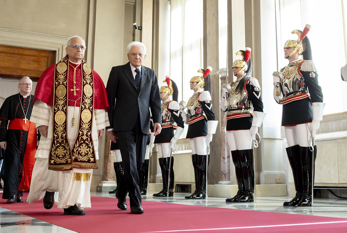 Papa Leone XIV e Mattarella (3)