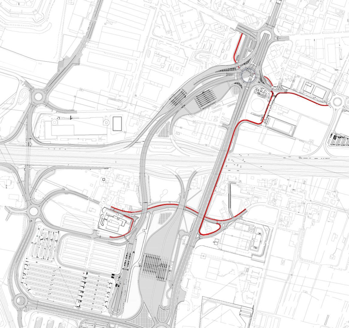 Riassetto nodo Verona Sud - Itinerari ciclabili