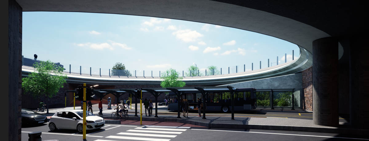 Riassetto nodo Verona Sud - Piazza Ipogea e Rotatoria Europa