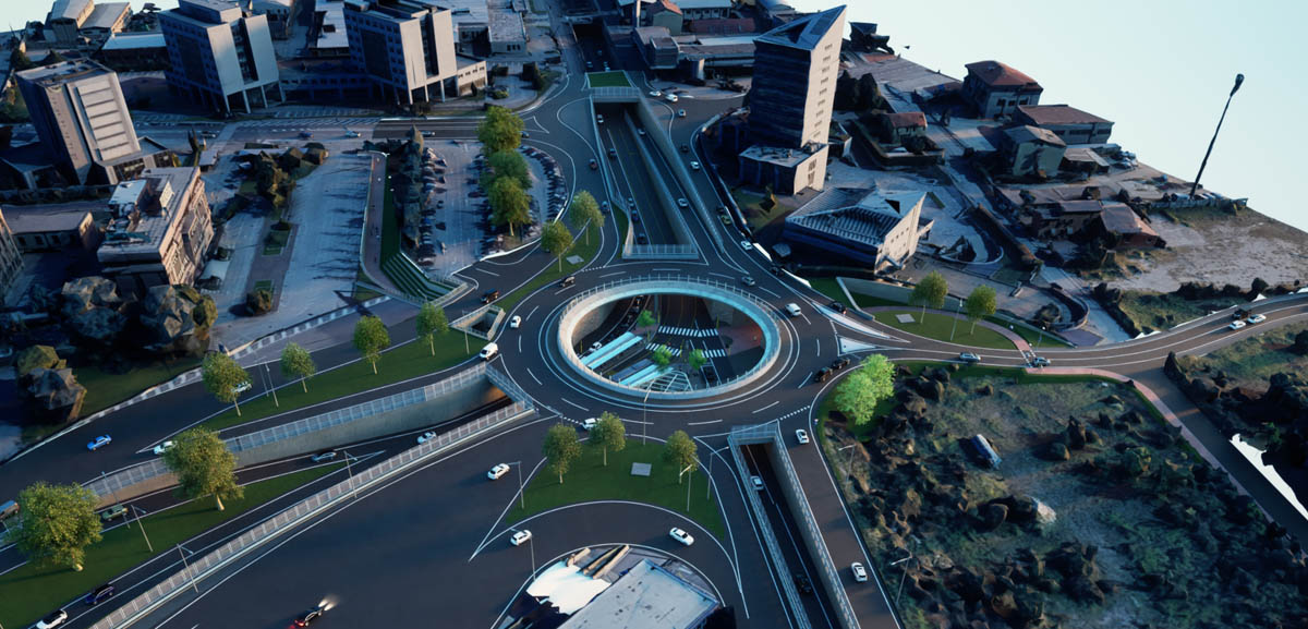 Riassetto nodo Verona Sud - Piazza Ipogea