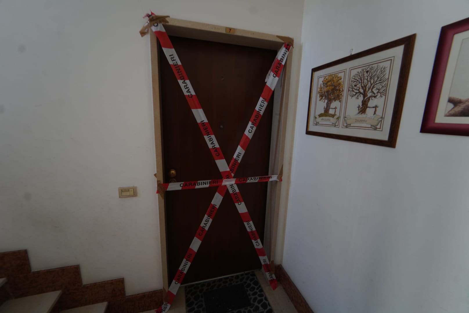 Via Silvio Pellico Castelnuovo del Garda femminicidio (1)