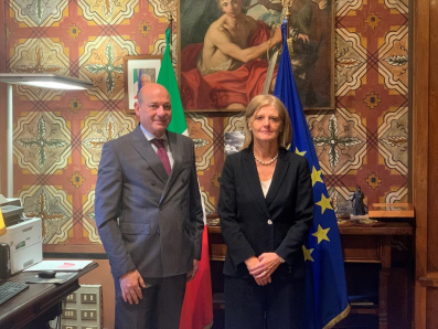 Prefetto Demetrio Martino e Rettrice Chiara Leardini