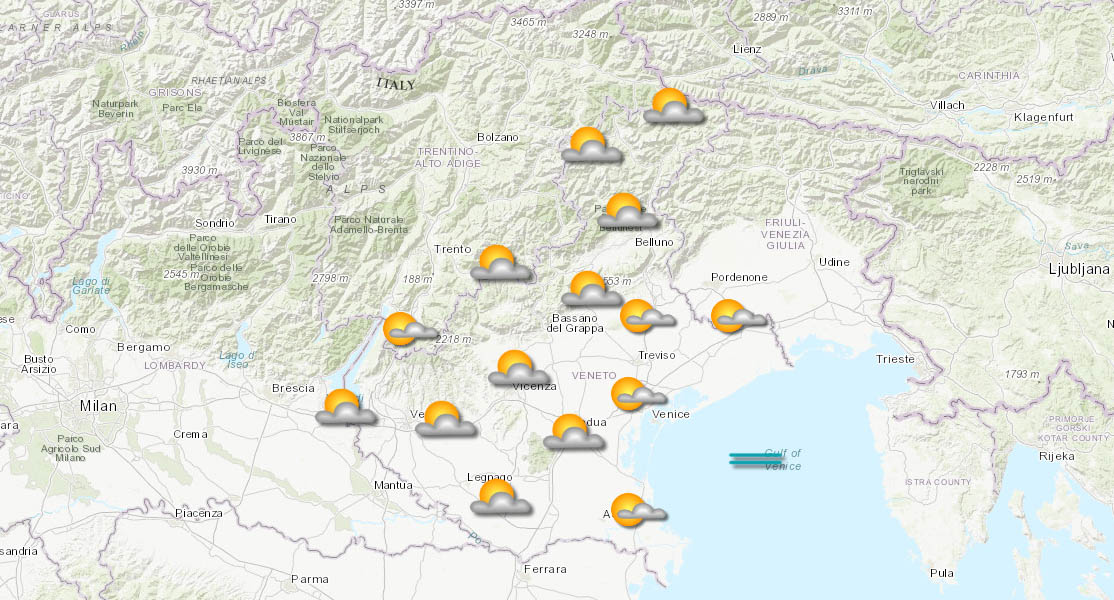 meteo veneto 04-10-2025