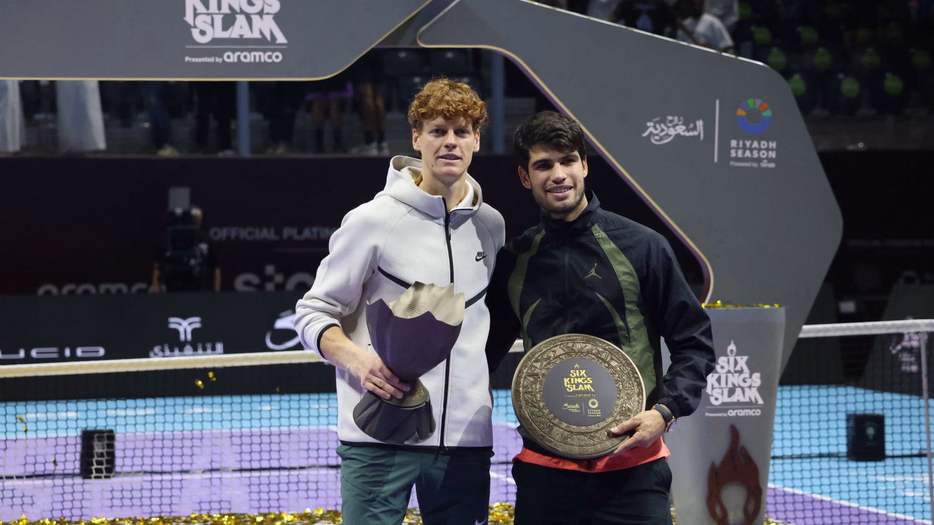 Sinner Alcaraz Six Kings Slam