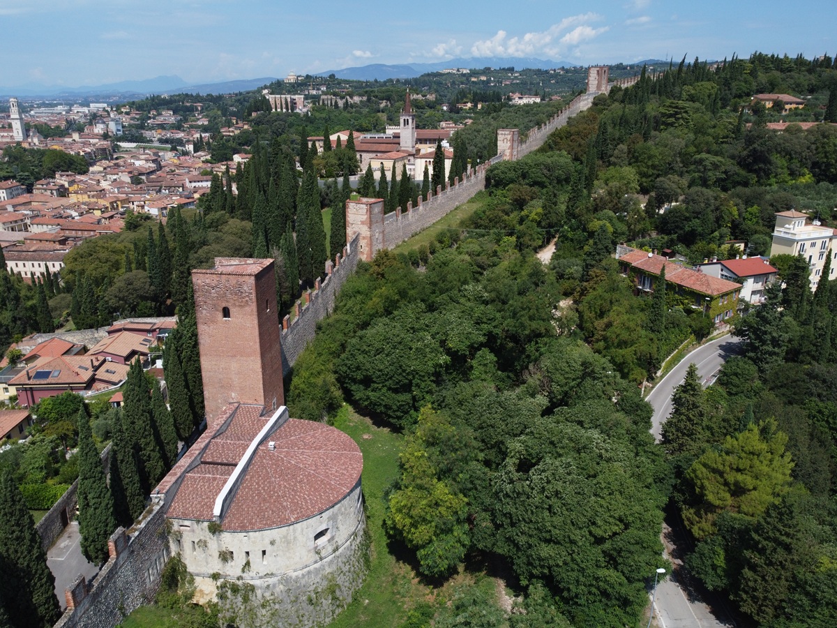 Verona città generica panoramica
