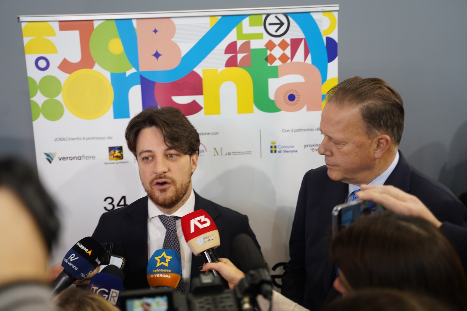 Alberto Stefani a JOB&Orienta 2025 (6)