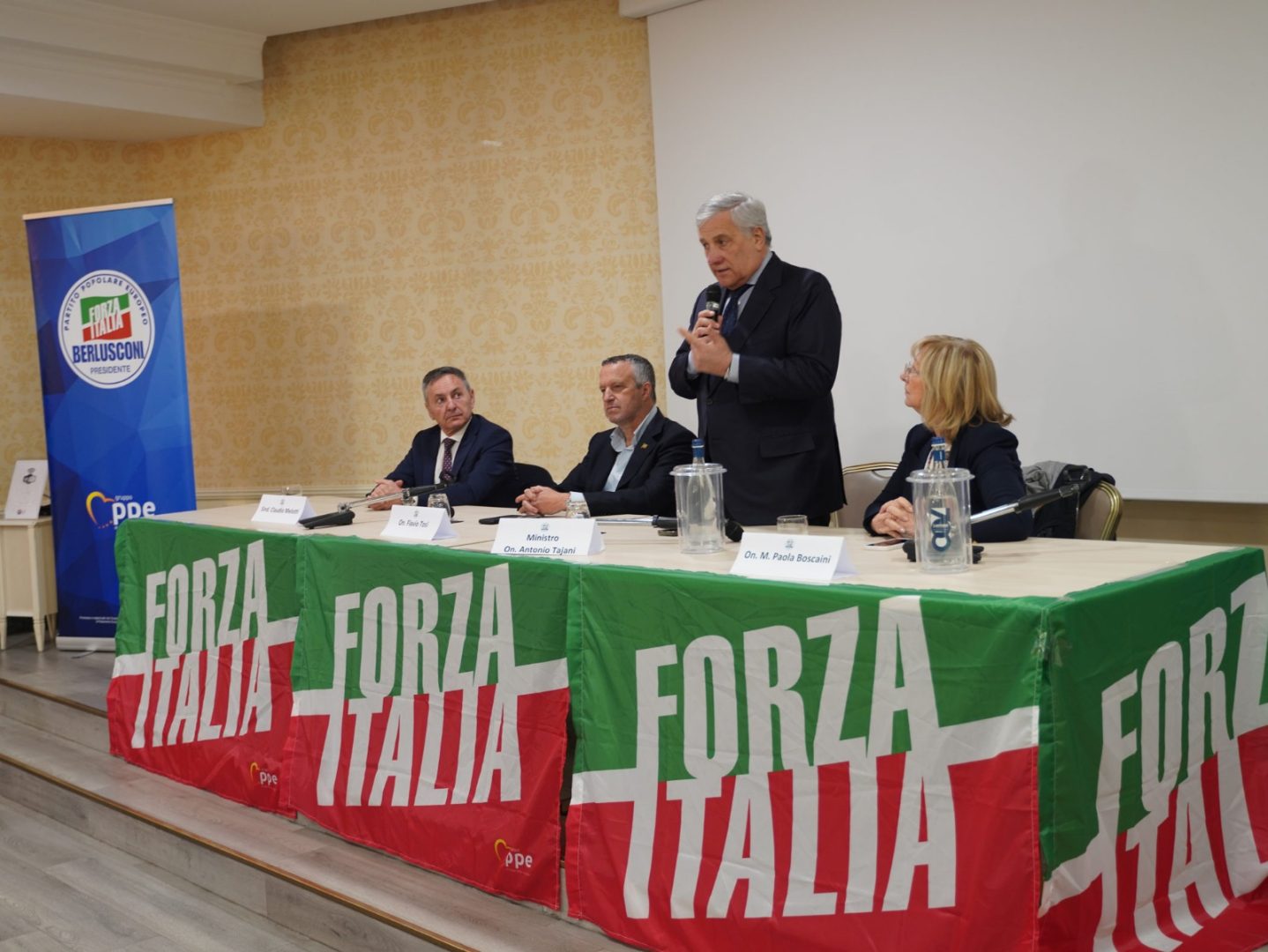 Antonio Tajani a Verona Forza Italia