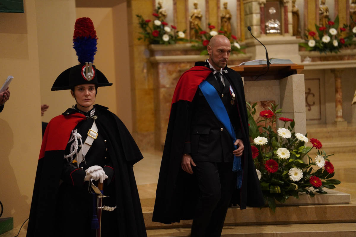 Celebrazione Virgo Fidelis a Castel d'Azzano