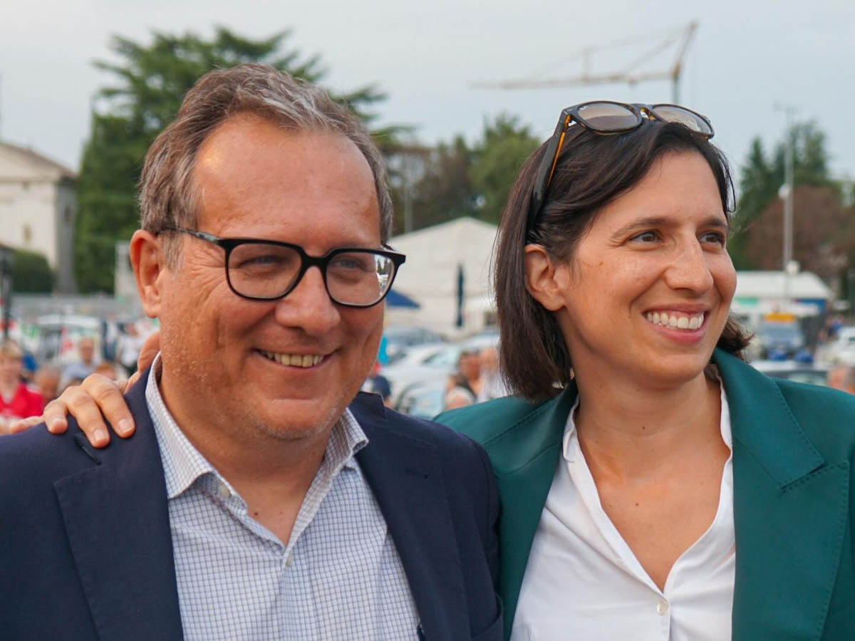 Giovanni Manildo e Elly Schlein