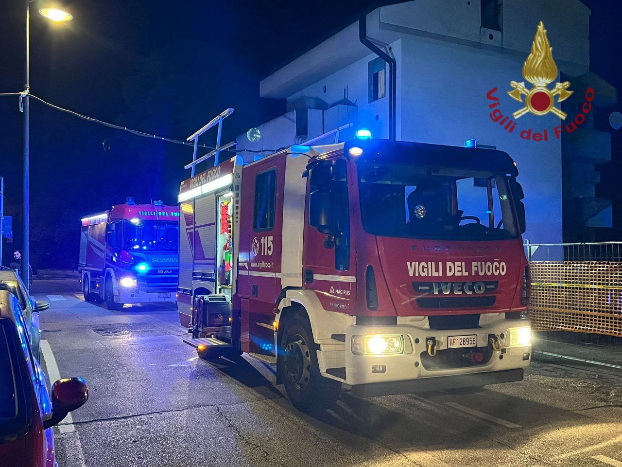 Incendio San Martino Buon Albergo