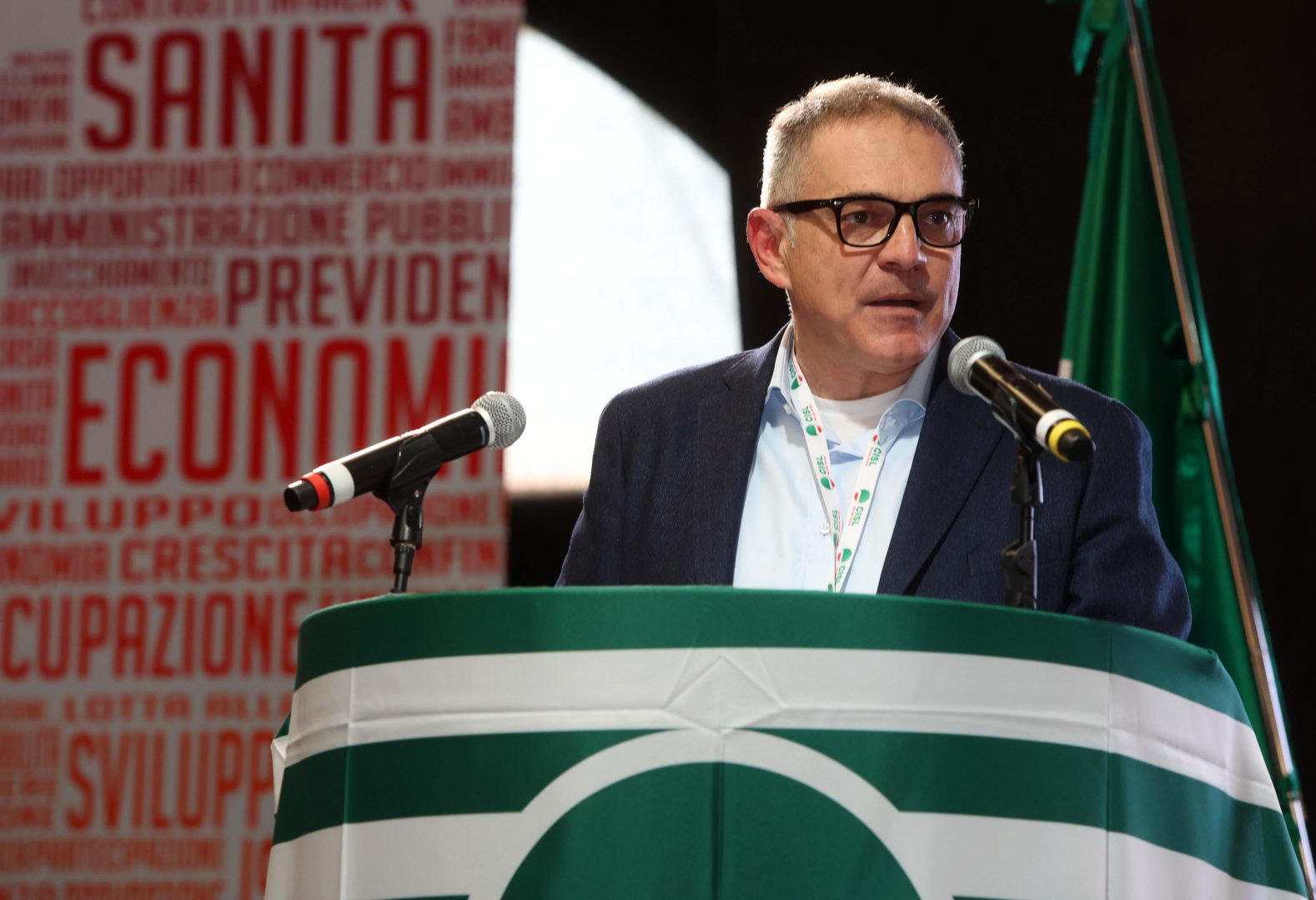 Massimiliano Paglini, segretario generale di Cisl Veneto