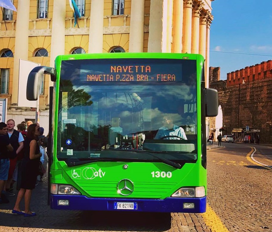 Navetta ATV Piazza Bra Veronafiere fiera