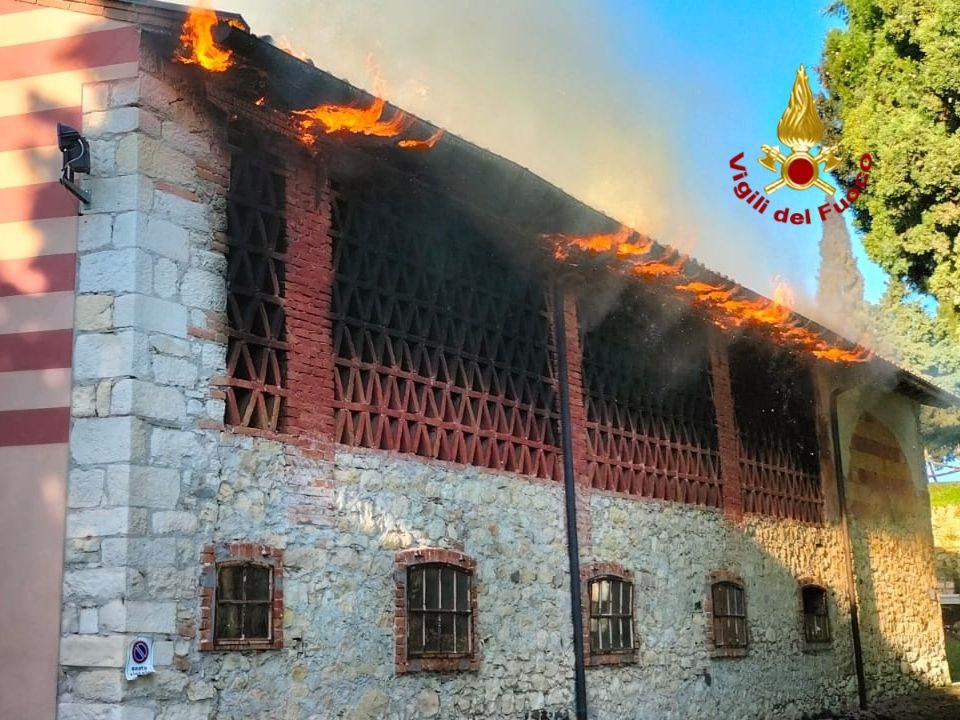 incendio soave barchessa