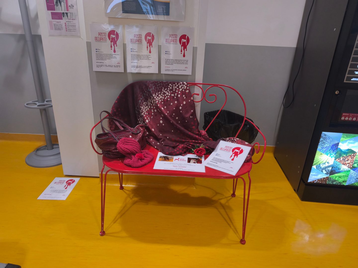 Un posto occupato Giornata contro la violenza sulle donne Aoui Verona