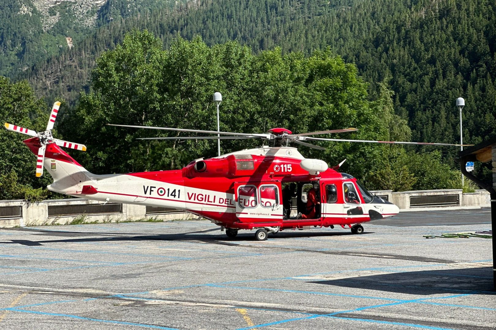 tragedia-elicottero-paglicci-casini vigili del fuoco