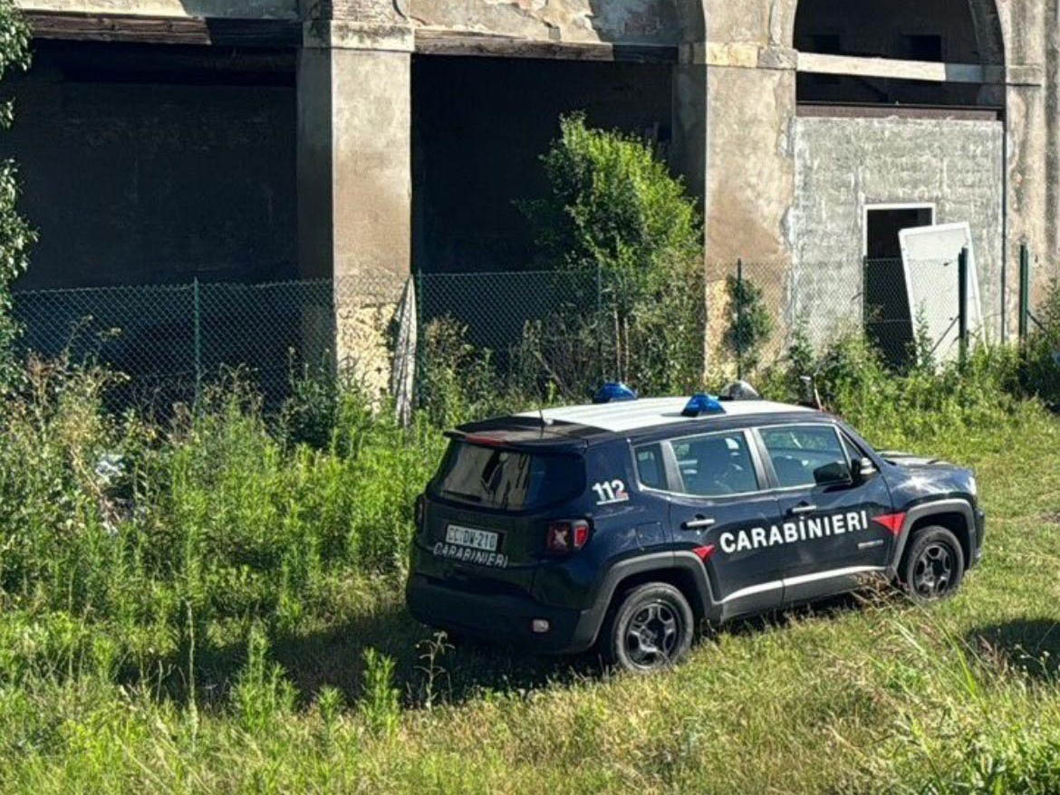 Carabinieri Legnago - edificio abbandonato