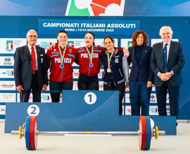 Campionati Pesistica Carlotta Brunelli, Filippo Guadagnini, Davide Giacalone