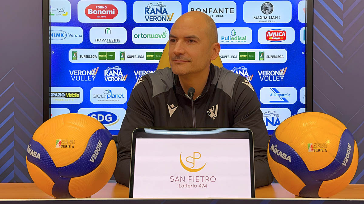 Coach Fabio Soli - Foto Verona Volley