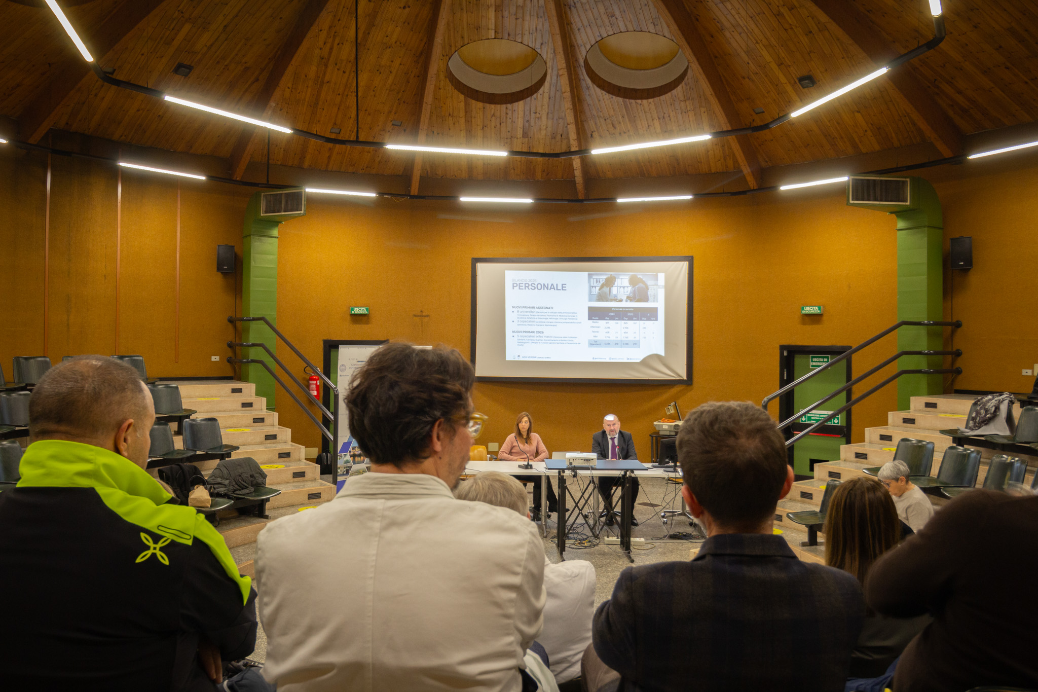 Conferenza stampa bilancio 2025 Aoui Verona