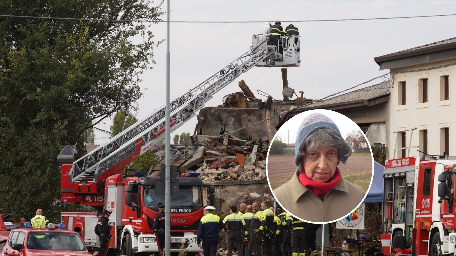 Esplosione Castel D'Azzano Maria Luisa Ramponi