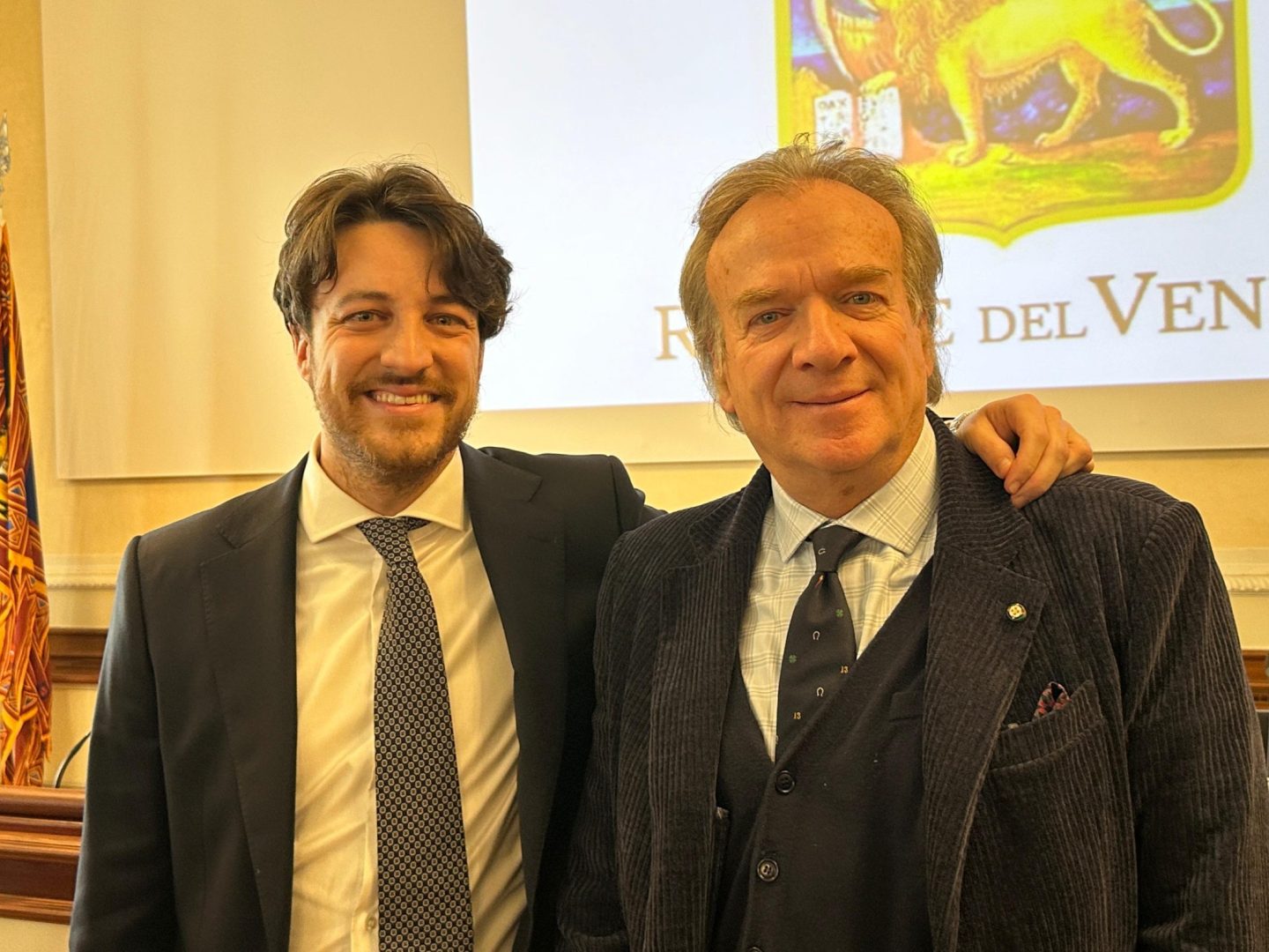 Alberto Stefani e Gino Gerosa