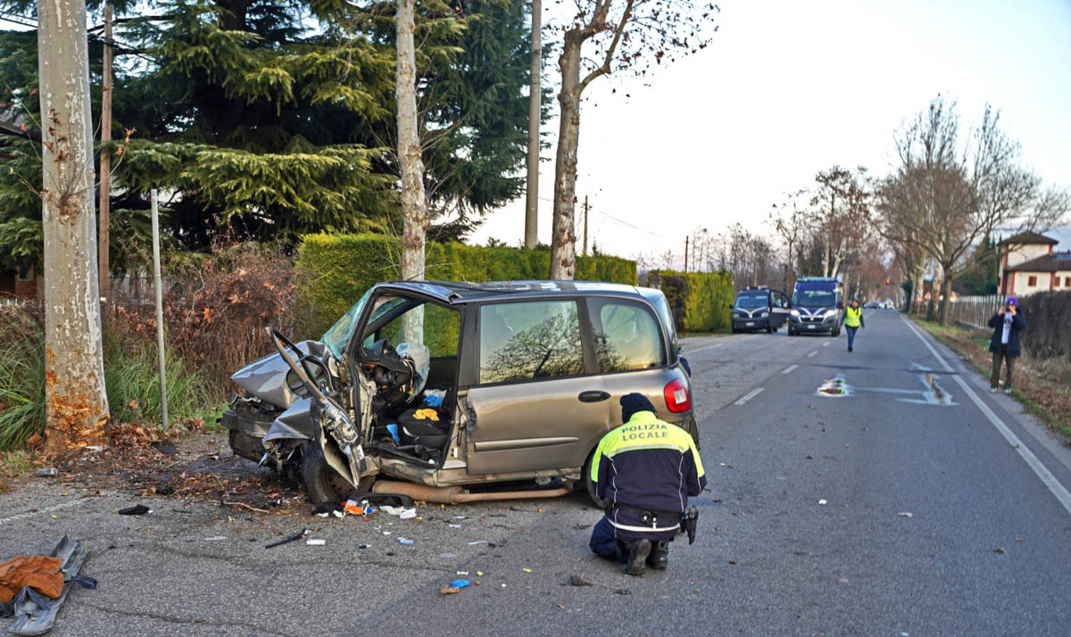 Incidente in strada Bresciana a Verona