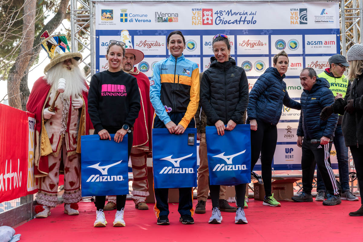 Marcia del Giocattolo 2025 - podio femminile