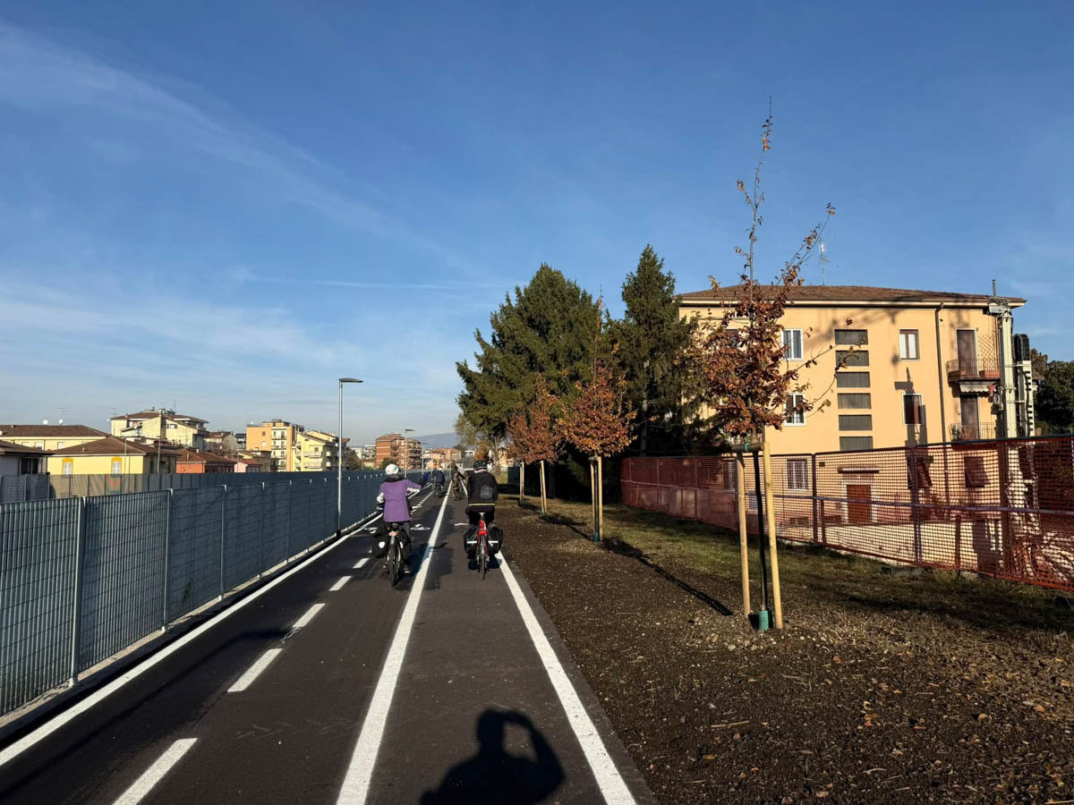 Pista ciclabile ciclopedonale Biffis Camuzzoni