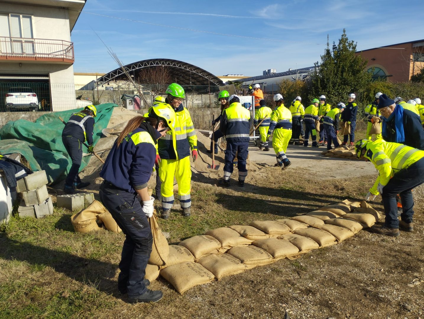 Protezione Civile esercitazioni Provincia Verona