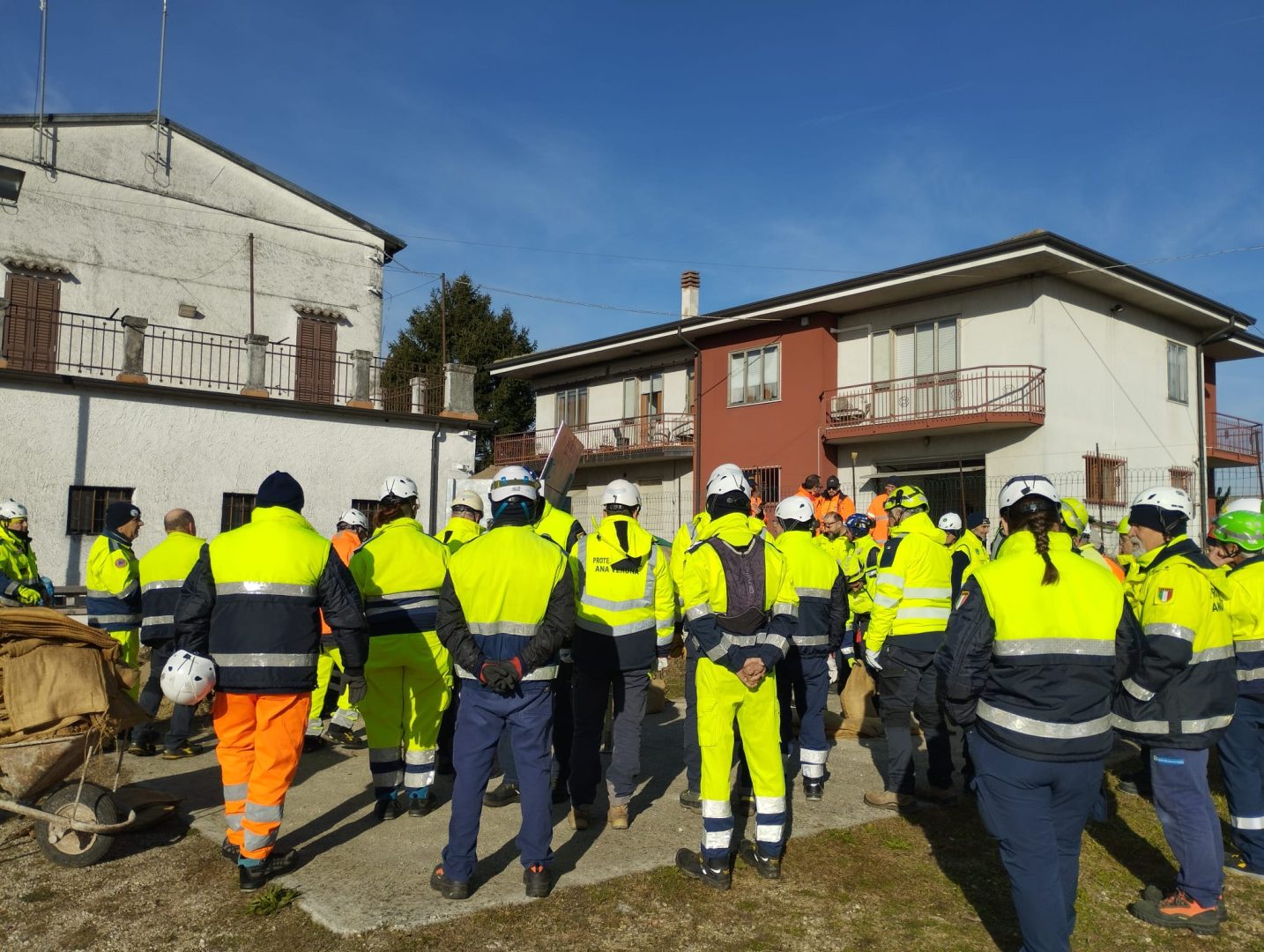 Protezione Civile esercitazioni Provincia Verona