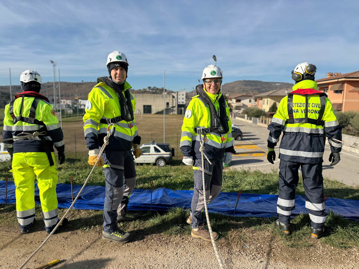 Protezione Civile esercitazioni Provincia Verona