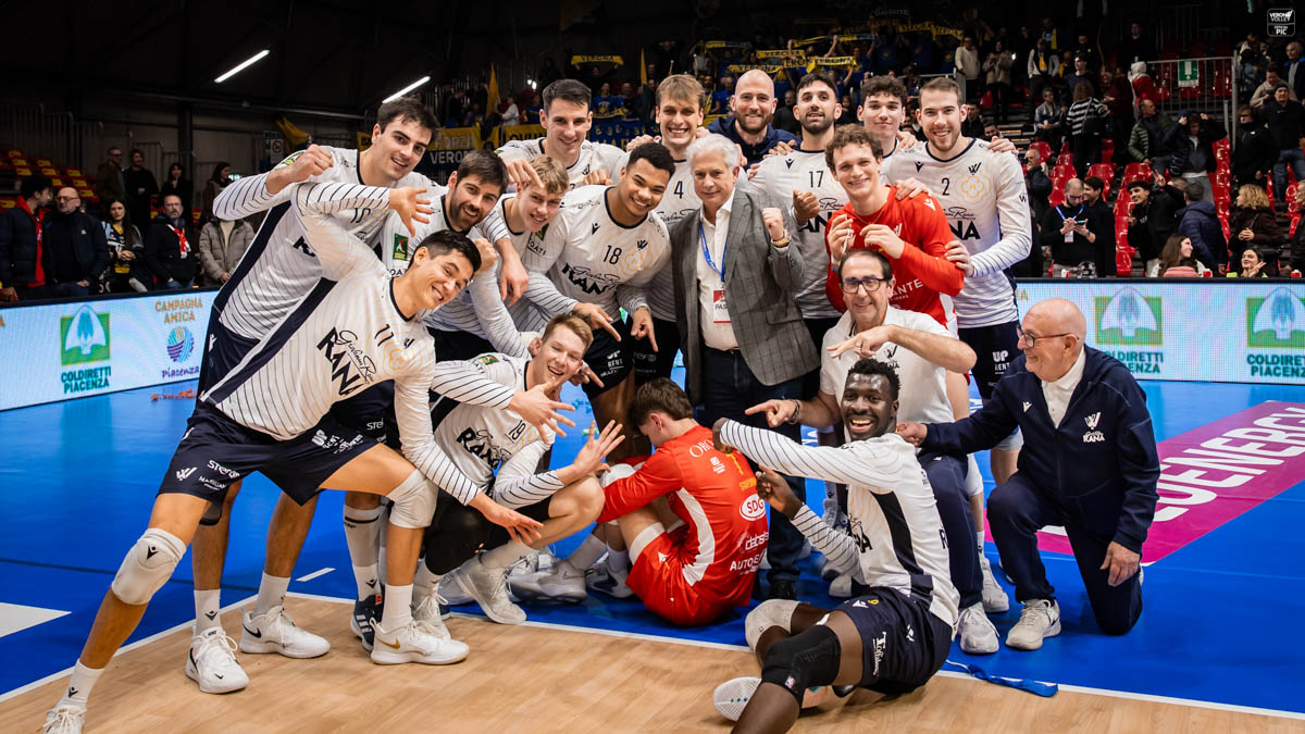 Rana Verona a Piacenza - Foto Verona Volley-Benvenuti