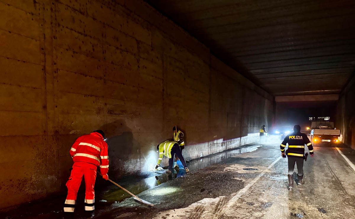 San Martino Buon Albergo ripristino viabilità incidente sottopasso (3)