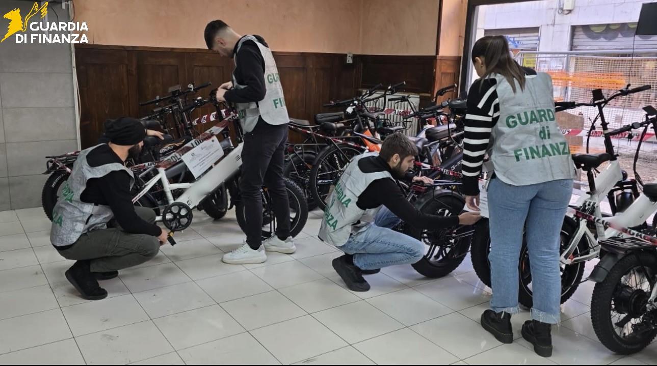 Sequestro E-bike truccate Verona (2)