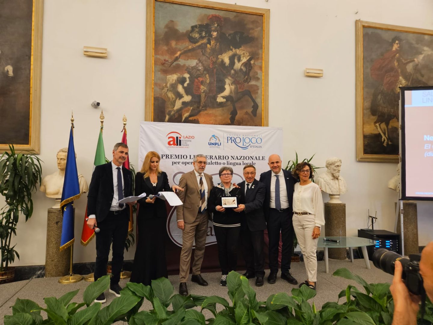 Lucia Beltrame Menini Premio Salva la tua lingua locale