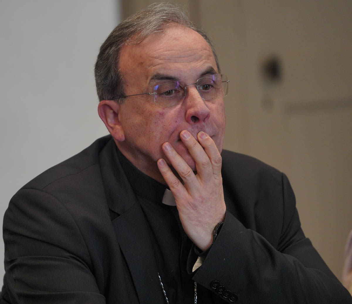 Il vescovo di Verona Domenico Pompili