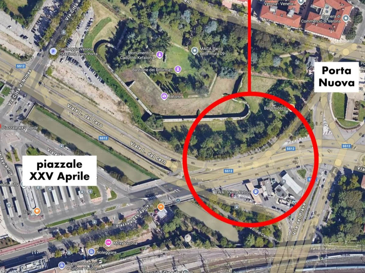 lavori filovia piazzale xxv aprile porta nuova