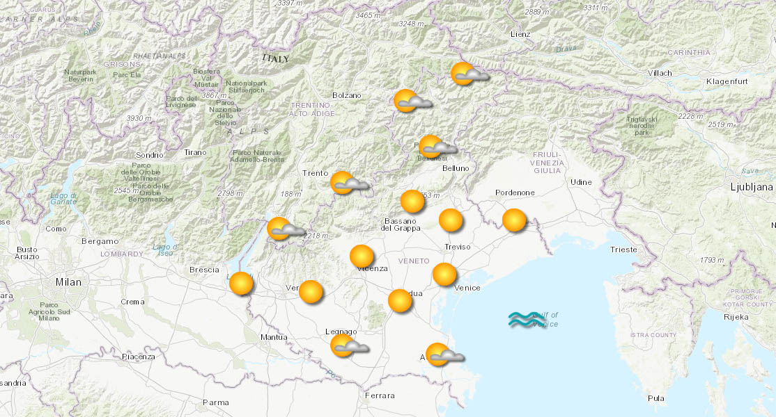 meteo veneto 26-12-2025