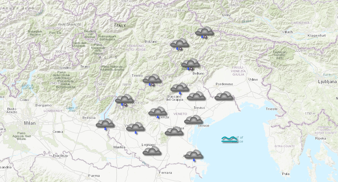 meteo verona veneto 05.11.2025