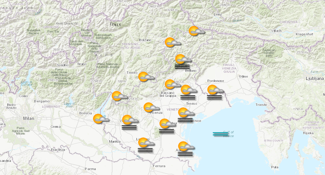 meteo verona veneto 11.12.2025