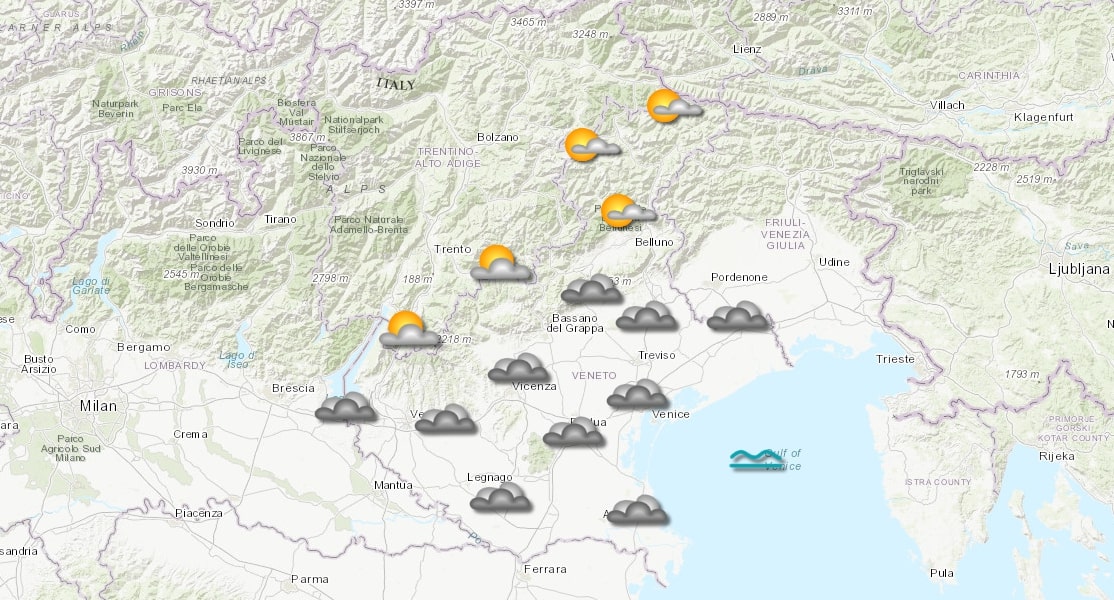 meteo verona veneto 16.12.2025