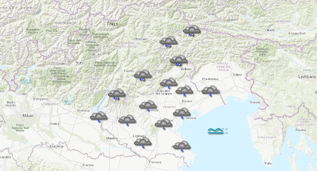 meteo verona veneto 17.12.2025