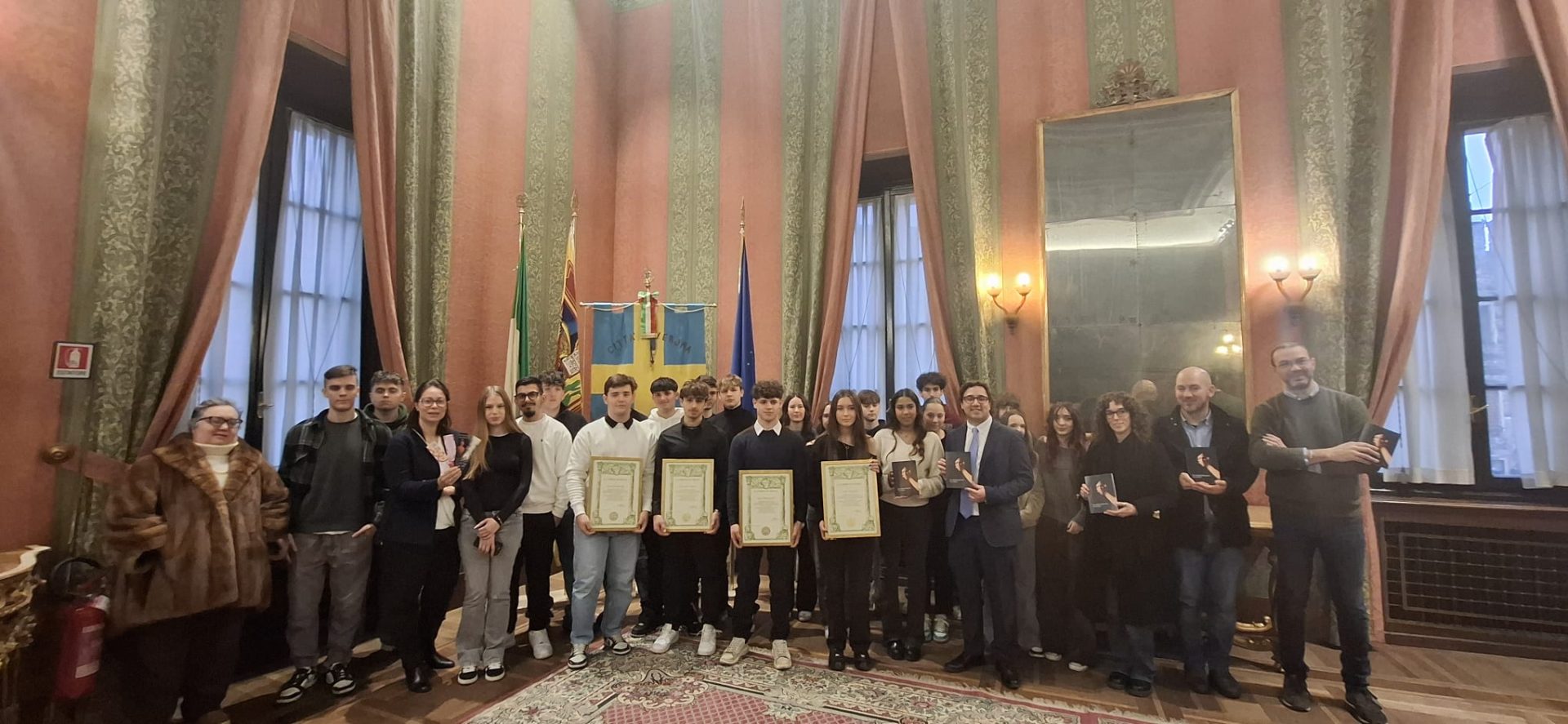 pergamena studenti cangrande