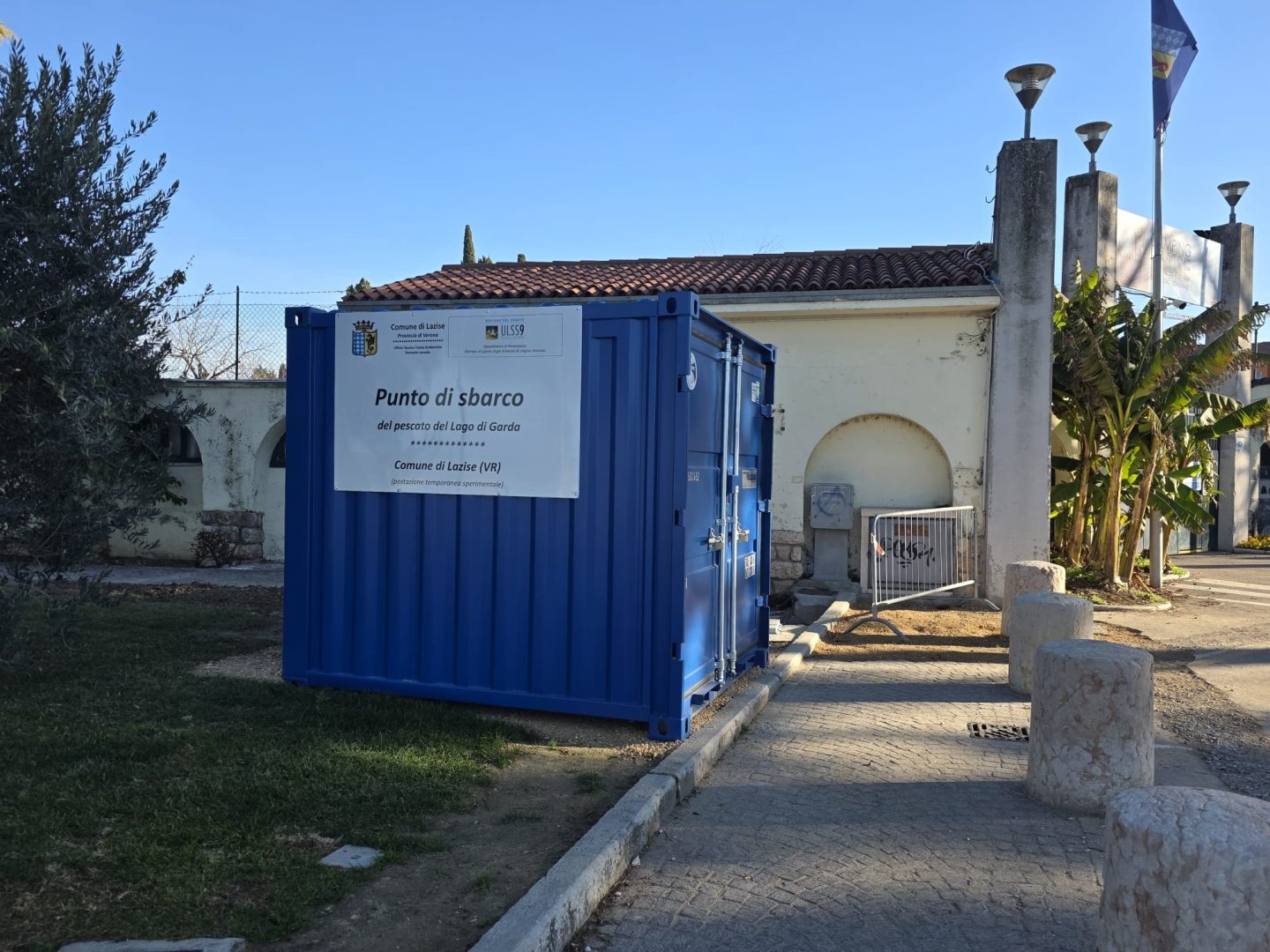 punto sbarco del pescato lazise