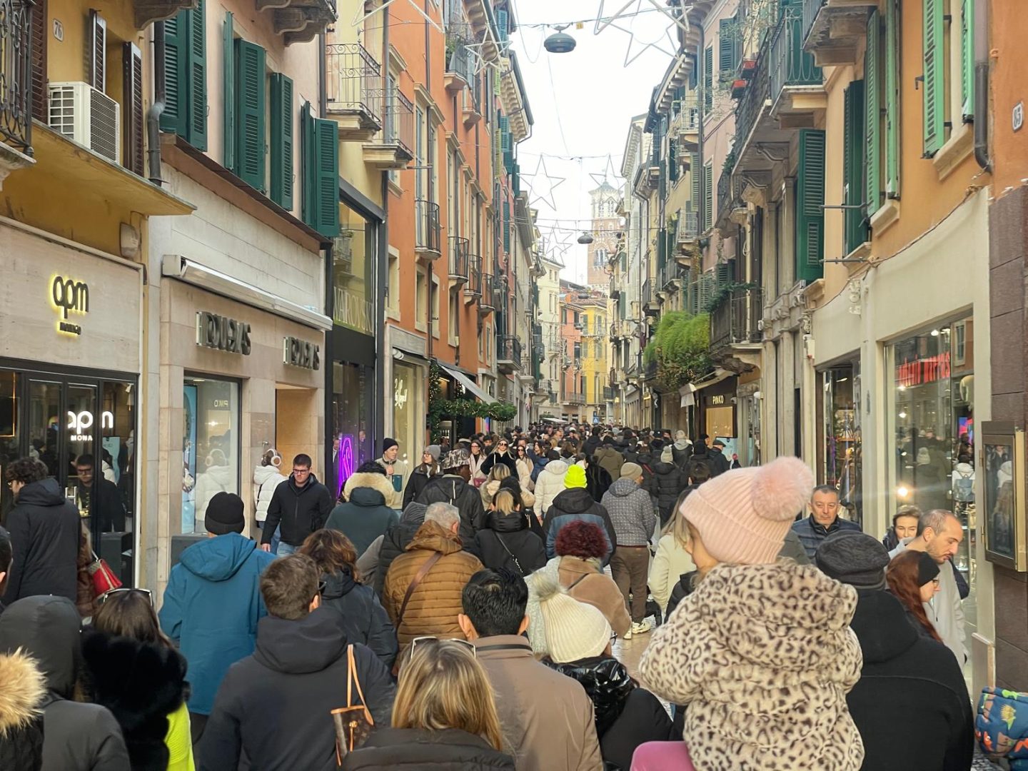 Afflusso turistico a Verona per il ponte dell'Immacolata